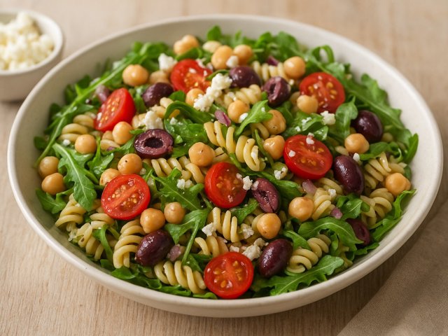 Chickpea Pasta Salad
