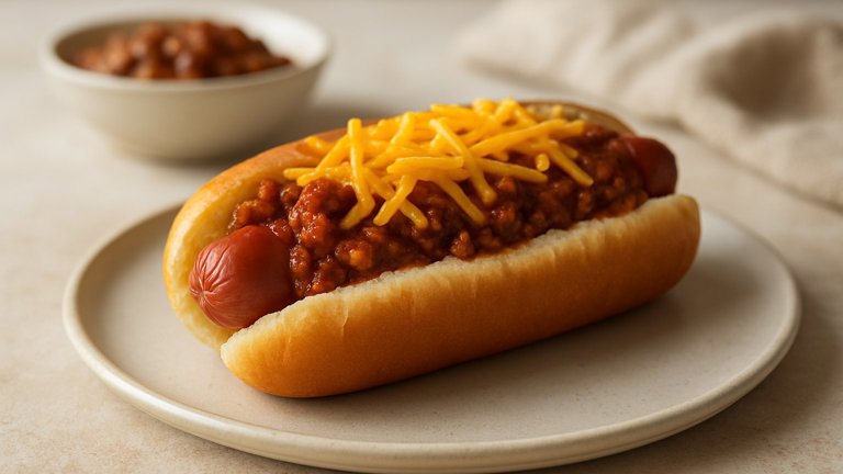 CHILI CHEESE DOG