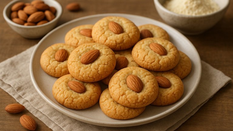 Chinese Almond Cookies