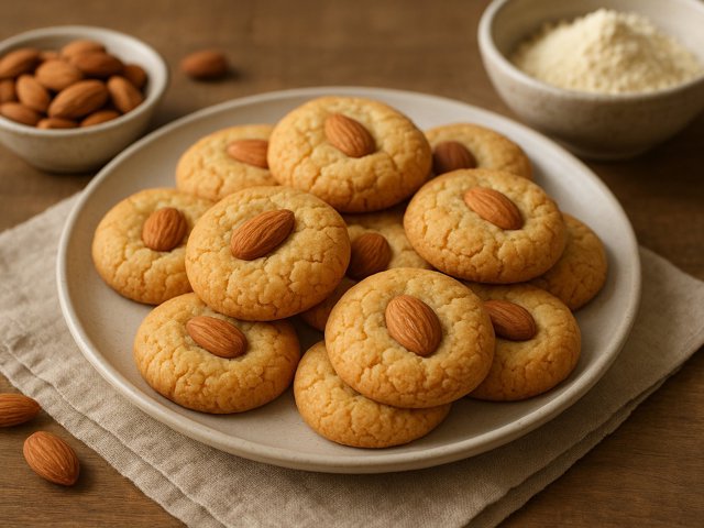 Chinese Almond Cookies
