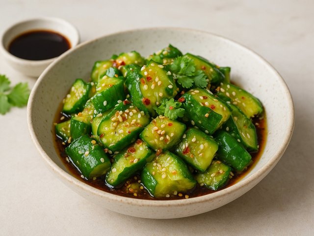 Chinese Smashed Cucumber Salad