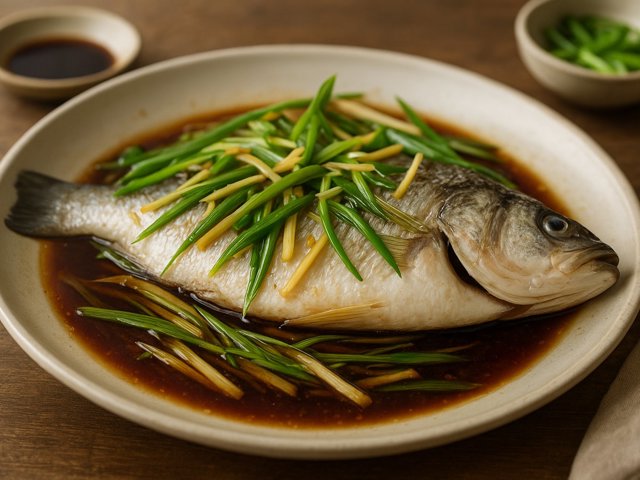 Chinese Steamed Fish