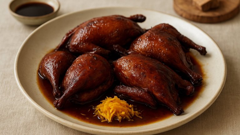 Chinese-Style Smoked Squab