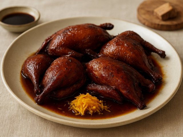 Chinese-Style Smoked Squab