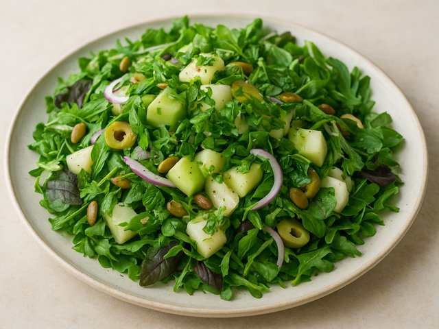 CHO CHO AND Jicama Salad