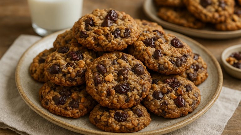 Chocolate Cherry OAT Cookies