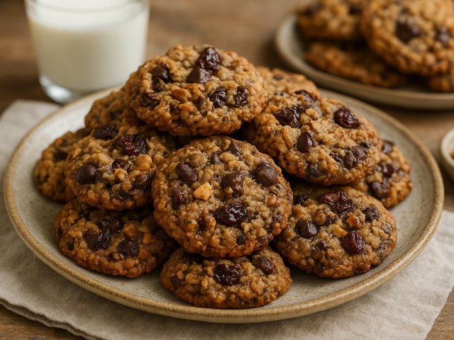 Chocolate Cherry OAT Cookies