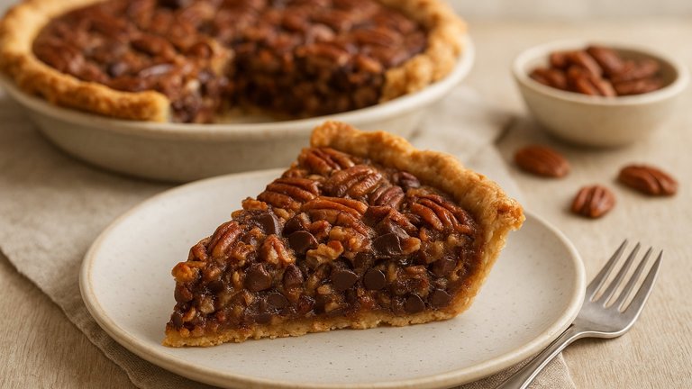 Chocolate Chip Or Chunk Pecan Pie