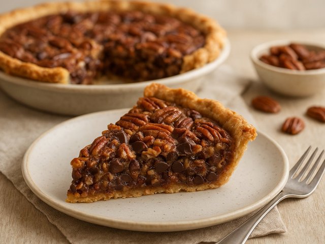 Chocolate Chip Or Chunk Pecan Pie
