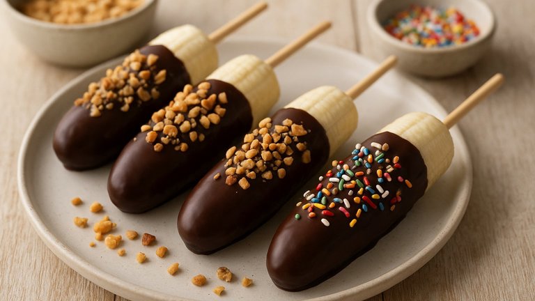 Chocolate-Dipped Bananas