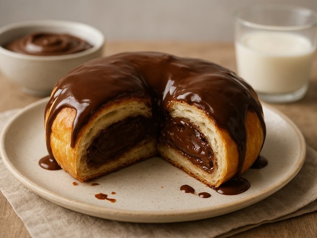 Chocolate-Hazelnut Filled