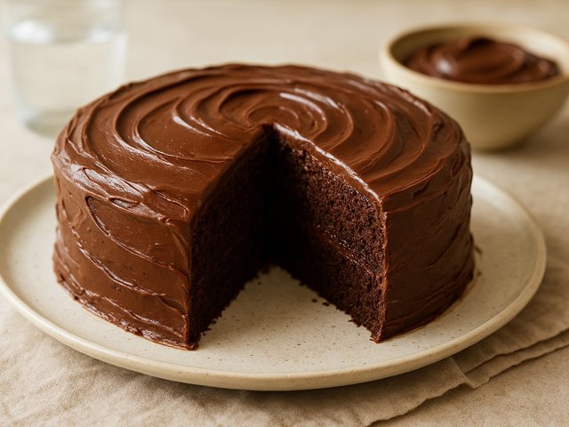 Chocolate Mayonnaise Cake