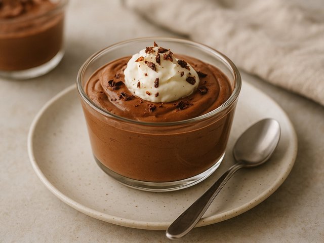 Chocolate Mousse With Gelatin