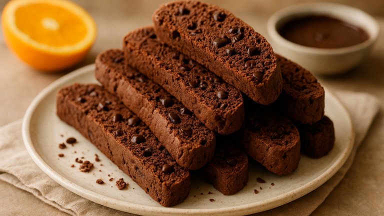 Chocolate-Orange Biscotti