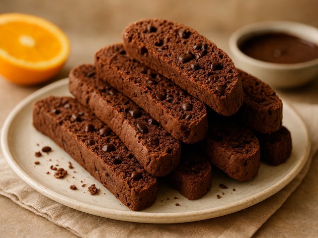 Chocolate-Orange Biscotti