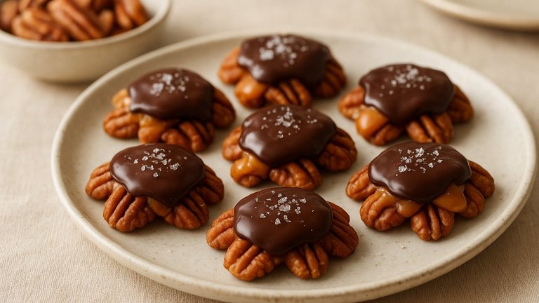 Chocolate-Pecan Tortoises