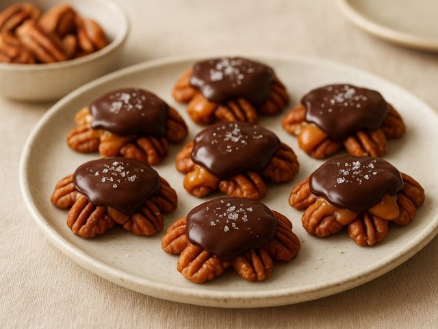 Chocolate-Pecan Tortoises