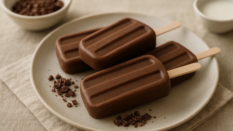 Chocolate Pudding Pops