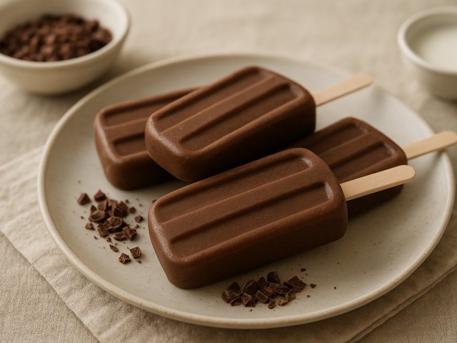 Chocolate Pudding Pops