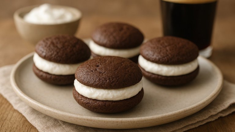 Chocolate Stout Whoopie Pies