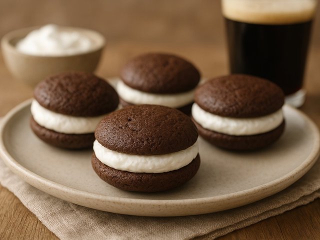 Chocolate Stout Whoopie Pies
