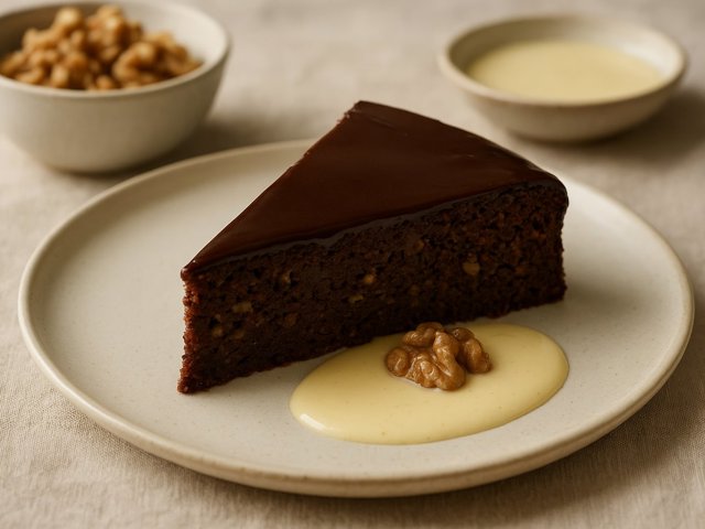Chocolate Walnut Torte
