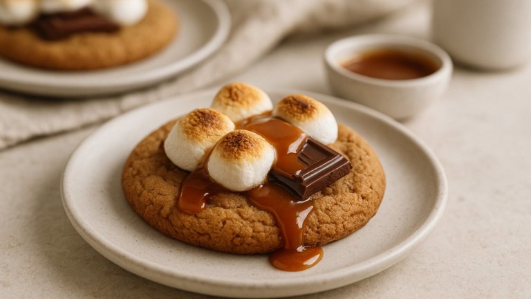 Chocolate-Caramel S’mores