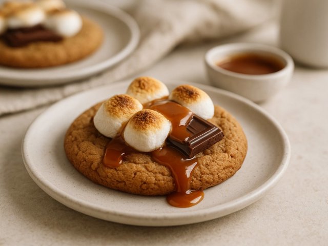 Chocolate-Caramel S’mores