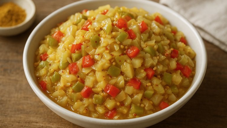 Chow Chow (Sweet-And-Sour Cabbage Relish)