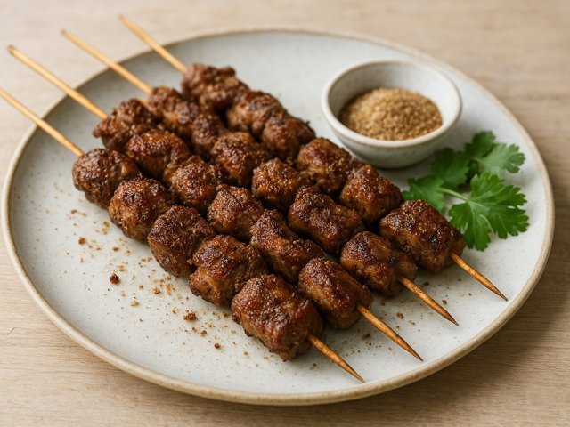 Chuan'r (Grilled Lamb Skewers)
