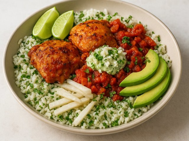 Cilantro Cauliflower Coconut RICE