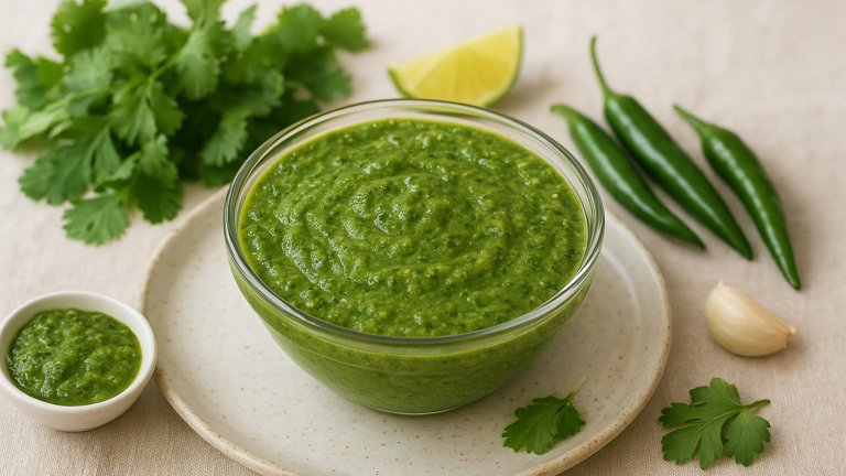 Cilantro-Mint Chutney