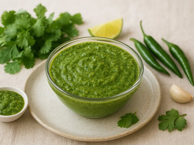 Cilantro-Mint Chutney