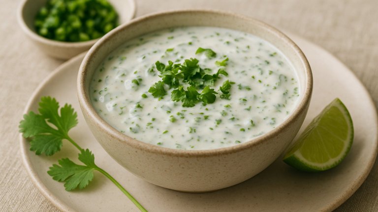 Cilantro-Lime Yogurt