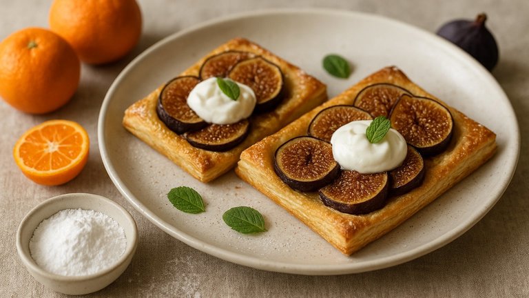 Cinnamon FIG Tarts