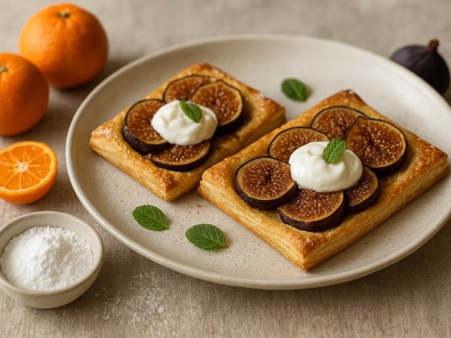 Cinnamon Fig Tarts