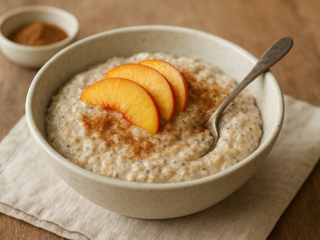 Cinnamon Protein Oat Pot