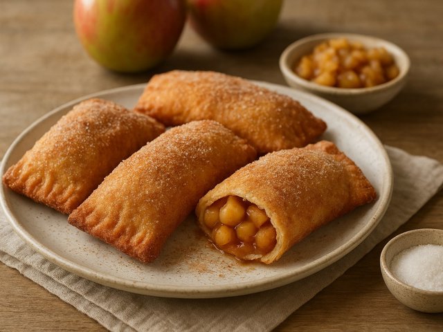 Cinnamon-Sugar Fried Apple Pies