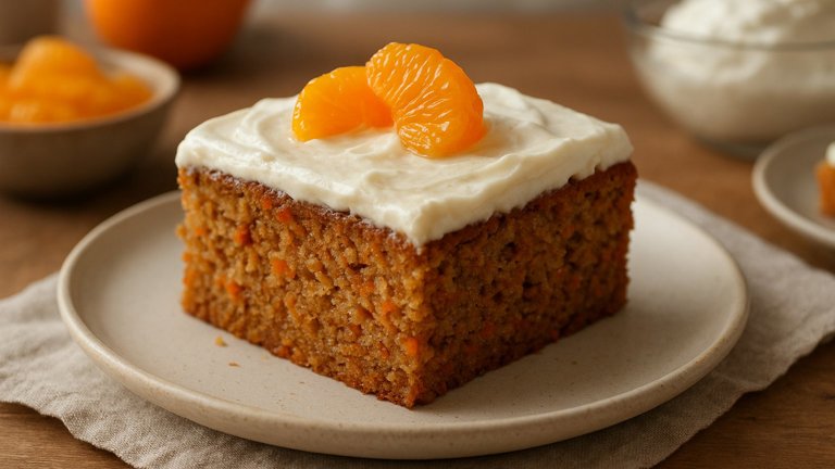 Cinnamon-Orange Carrot Cake