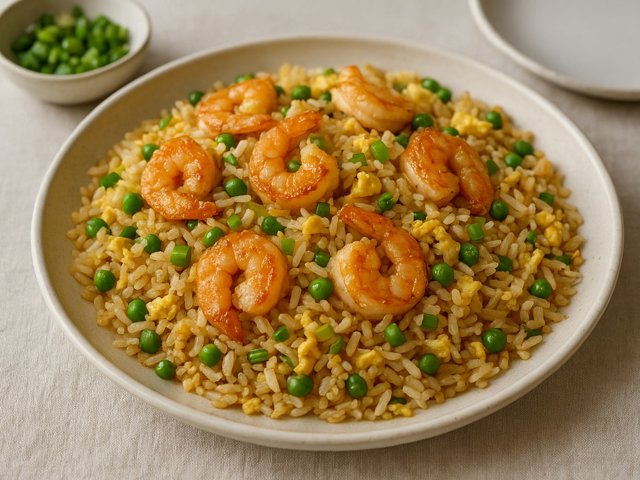 Classic Shrimp-And-Egg Fried Rice