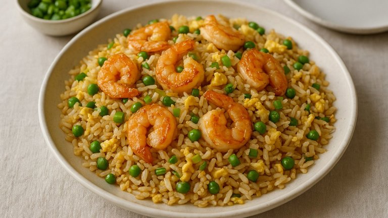 CLASSIC SHRIMP-AND-EGG FRIED RICE