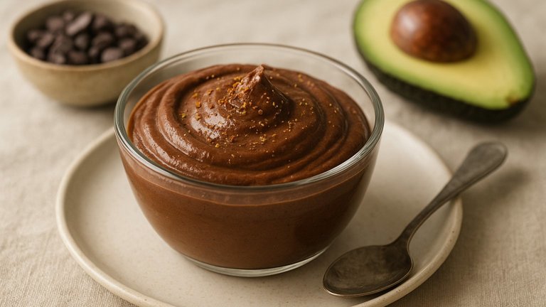 Cocoa-Avocado Mousse