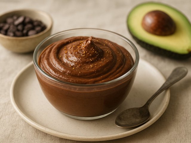 Cocoa-Avocado Mousse