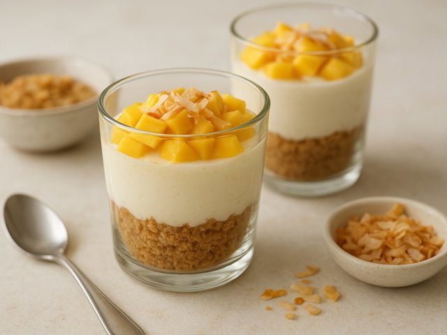 Coconut Mango Parfaits
