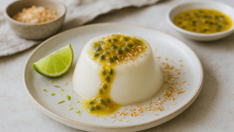 Coconut Panna Cotta