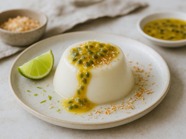 Coconut Panna Cotta