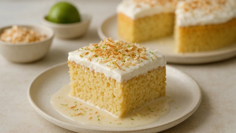 Coconut TRES Leches CAKE