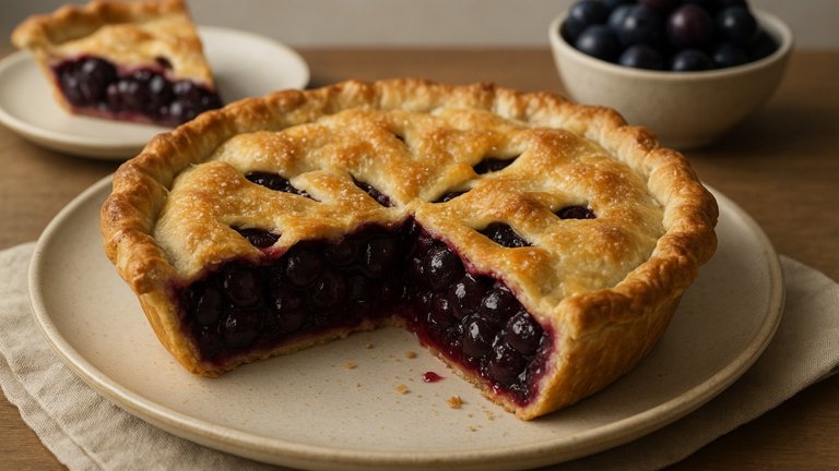Concord Grape Pie