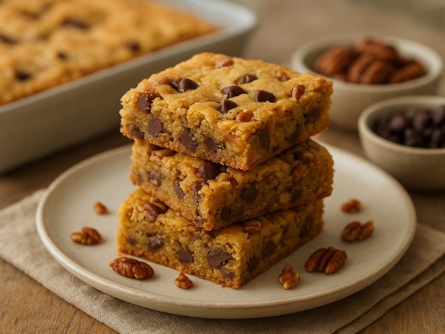CopyCat Applebee's Blonde Brownies