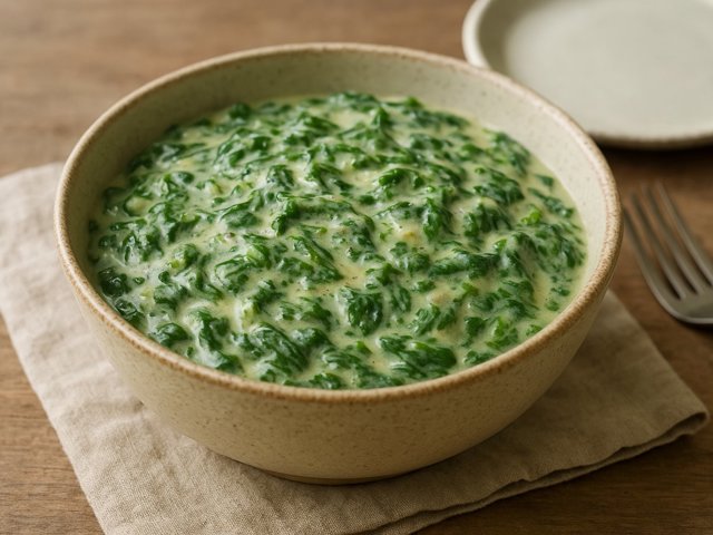 Copycat Boston Market Creamed Spinach
